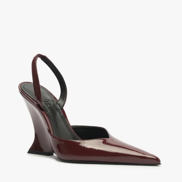 Brand New In Box With Dustbag Schutz Siena Pump In Cherry Wine - Picture 4 of 10